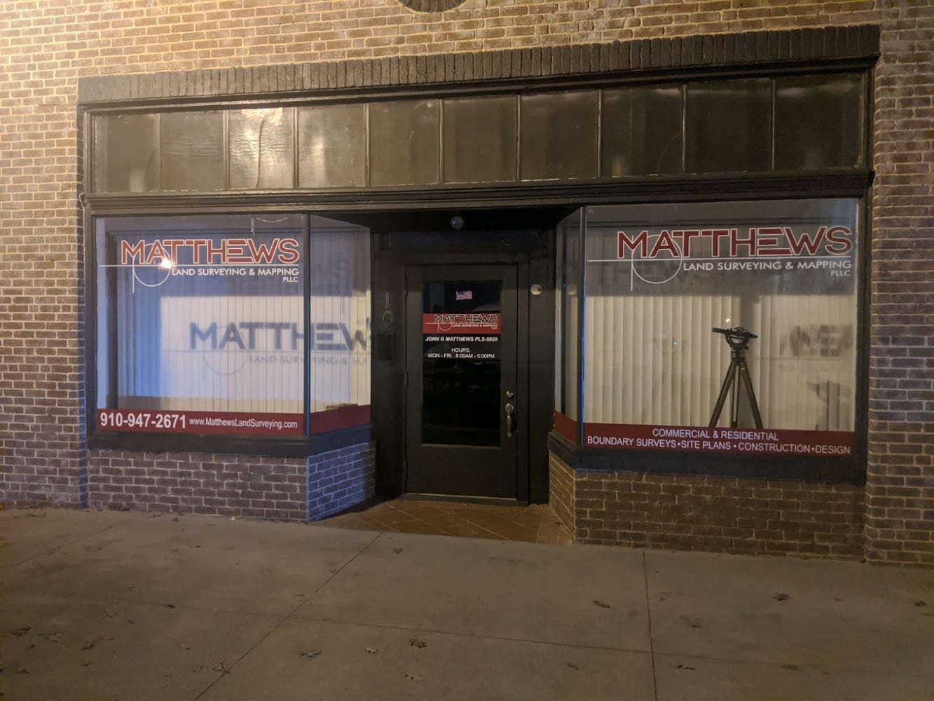 Matthews Land Surveying & Mapping