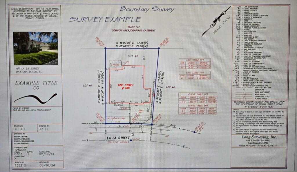 Long Surveying Inc