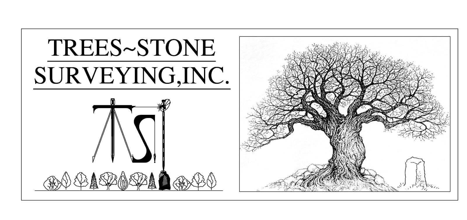 Trees Stone Surveying