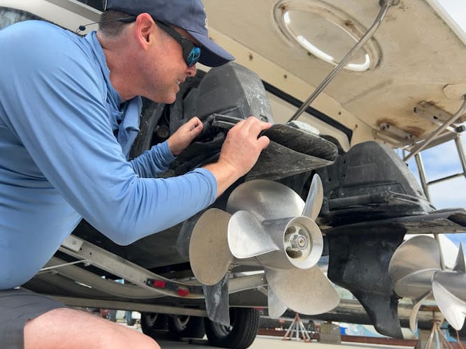 Bimini Boat Surveying