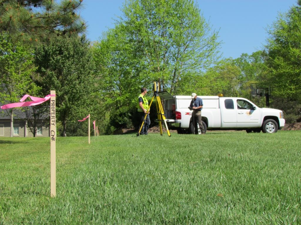 Marked Boundary Line